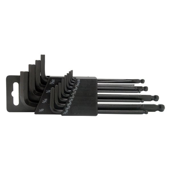 Performance Tool® - Project Pro™ 13-Piece 0.05" to 3/8" SAE Ball End Hex Key Set