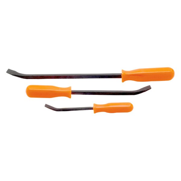 Performance Tool® - Project Pro™ 3-piece 8" to 17-1/2" Curved End Screwdriver Handle Pry Bar Set