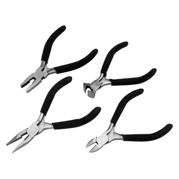 Performance Tool® - 4-piece Dipped Handle Mixed Pliers Set
