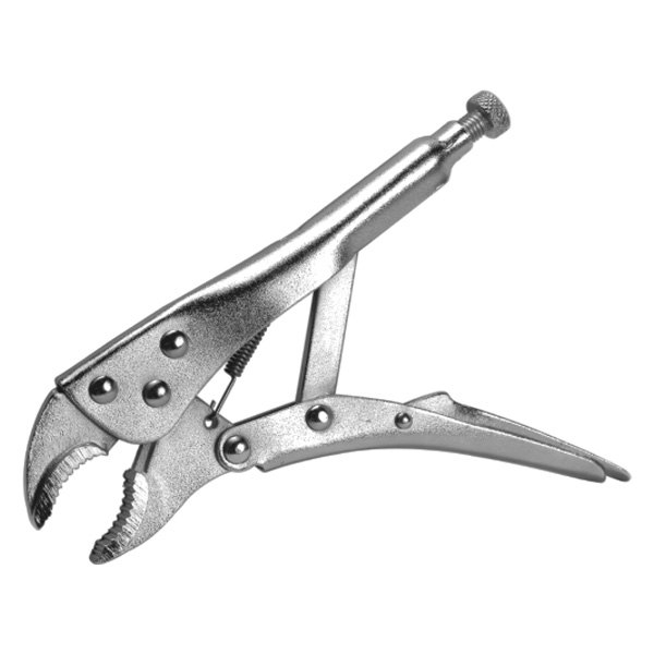 Performance Tool® - 7" Metal Handle Curved Jaws Locking Pliers