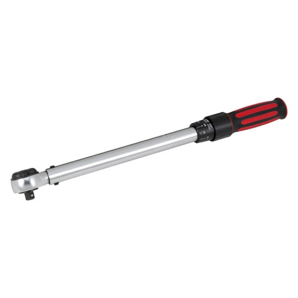 Performance Tool® - 3/8" Drive SAE 10 to 100 ft-lb Adjustable Click Torque Wrench
