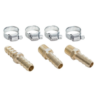 Performance Tool® - 1/4" (M) NPT x 3/8" OD Barbed Hose Fitting, 7 Pieces