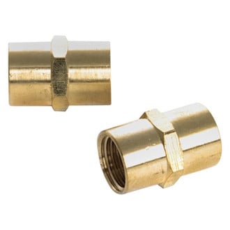 Performance Tool® - 1/4" (F) NPT x 1/4" (F) NPT Brass Straight Connector