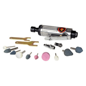 Performance Tool® - 1/8" Mini Straight Air Die Grinder Kit