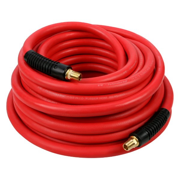Performance Tool® - 3/8" x 50' Red Rubber Air Hose