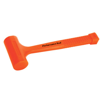 Performance Tool® - 32 oz. Steel/Composite Handle High-Visual Dead Blow Hammer