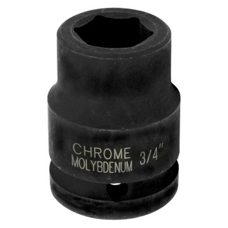 Performance Tool® - 3/4" Drive SAE 6-Point Standard Impact Socket