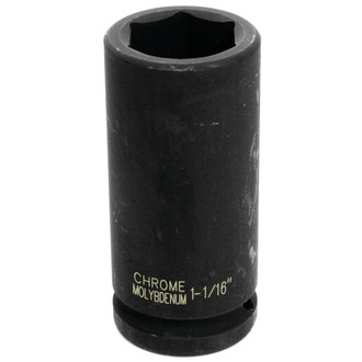 Performance Tool® - 3/4" Drive 1-1/16" 6-Point Deep Impact Socket