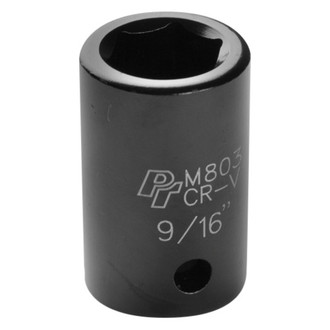 Performance Tool® - 1/2" Drive 9/16" 6-Point Standard Impact Socket