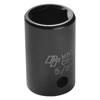 Performance Tool® - 1/2" Drive 5/8" 6-Point Standard Impact Socket