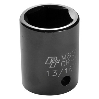 Performance Tool® - 1/2" Drive 13/16" 6-Point Standard Impact Socket