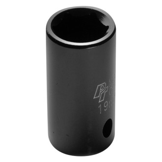 Performance Tool® - 1/2" Drive 19 mm 6-Point Standard Impact Socket