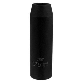 Performance Tool® - 1/2" Drive 7/16" 6-Point Deep Impact Socket