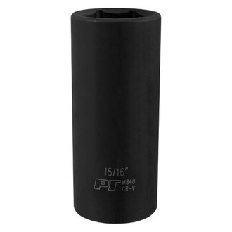 Performance Tool® - 1/2" Drive 15/16" 6-Point Deep Impact Socket