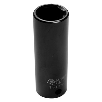 Performance Tool® - 1/2" Drive 19 mm 6-Point Deep Impact Socket