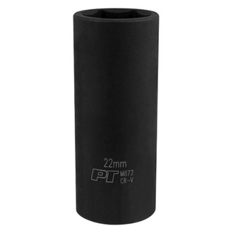 Performance Tool® - 1/2" Drive 22 mm 6-Point Deep Impact Socket