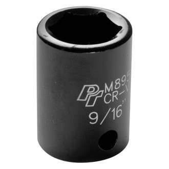 Performance Tool® - 3/8" Drive 9/16" 6-Point Standard Impact Socket