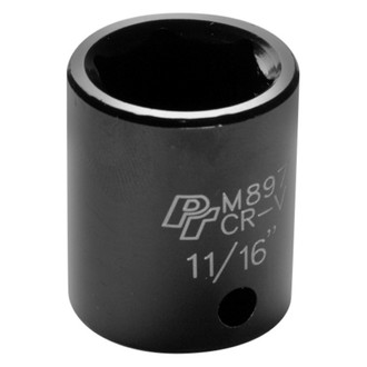 Performance Tool® - 3/8" Drive 11/16" 6-Point Standard Impact Socket