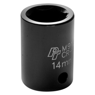 Performance Tool® - 3/8" Drive 14 mm 6-Point Standard Impact Socket