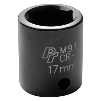 Performance Tool® - 3/8" Drive 17 mm 6-Point Standard Impact Socket