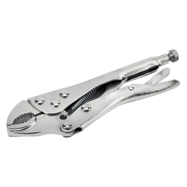 Performance Tool® - 7" Metal Handle Curved Jaws Locking Pliers