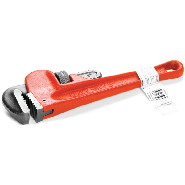 Performance Tool® - 1" x 8" Serrated Jaws Cast Iron Straight Pipe Wrench