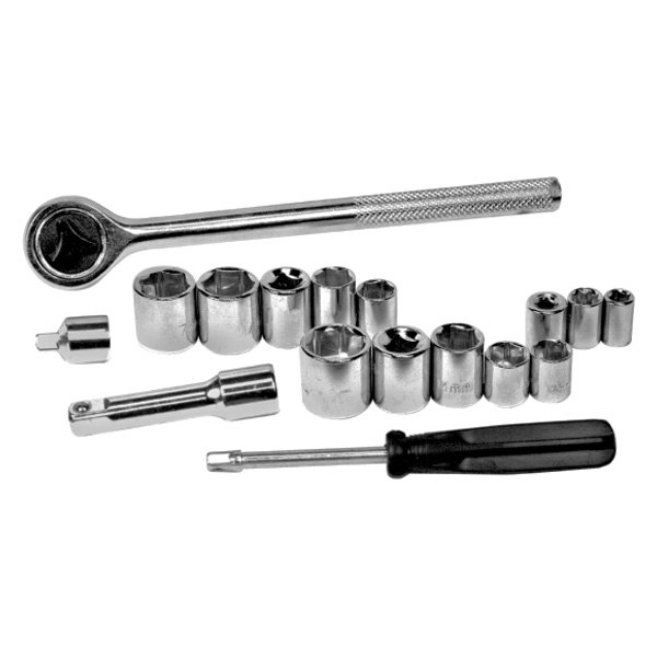 Performance Tool® - Mixed Drive Size Ratchet and Socket Set, 60 Pieces