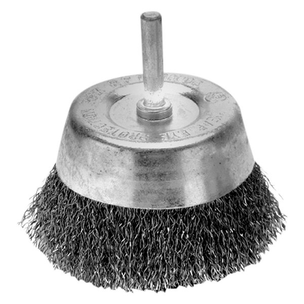 Performance Tool® - 3" Fine Steel Crimped Cup Brush