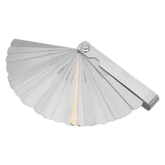 Performance Tool® - 0.008 to 0.026" SAE and Metric Straight Feeler Gauge