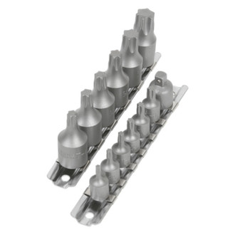 Performance Tool® - Mixed Drive Size Torx Bit Socket Set 15 Pieces