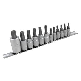 Performance Tool® W1335 - Mixed Drive Size Torx Bit Socket Set 12