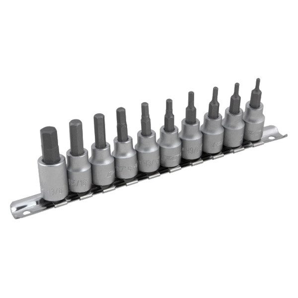 Performance Tool 3/8 In Dr. Hex Bit Socket 1/8 In, W38874 W38874