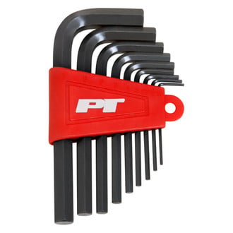 Performance Tool® W1392 - 9-Piece 1.5 to 10 mm Metric Short Arm
