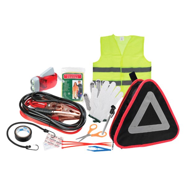 Performance Tool® - 11-Piece Roadside Emergency Kit