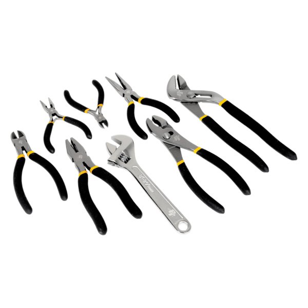 Performance Tool® - 8-piece 4-1/2" to 10" Dipped Handle Mixed Pliers Set