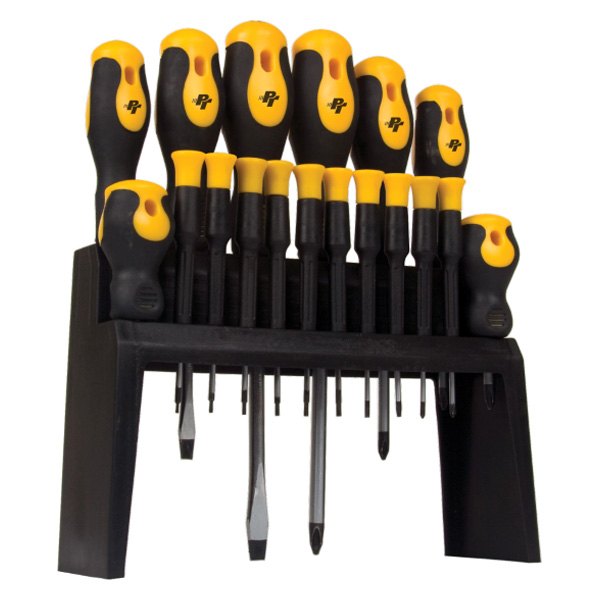 Performance Tool® - 18-piece Multi Material Handle Phillips/Slotted/Torx Mixed Screwdriver Set