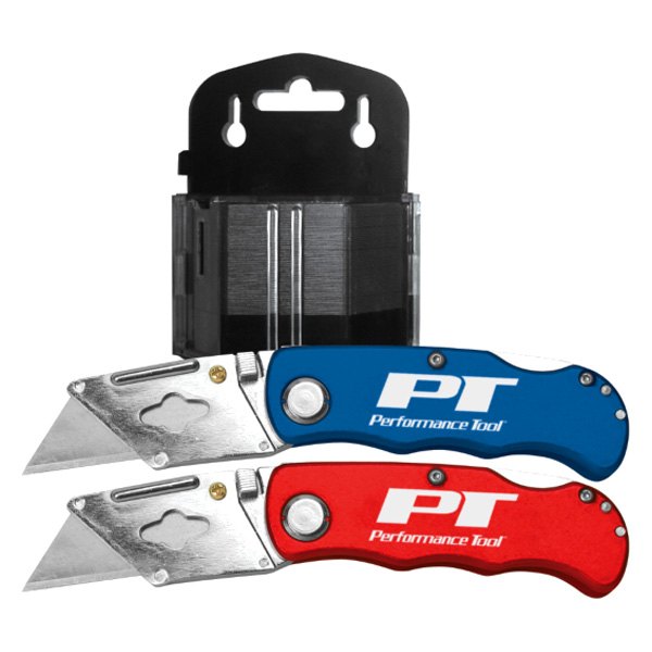 Performance Tool® - Folding Utility Knife Kit (51 Pieces)