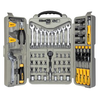 Basics Mechanic's Tool Socket Set With Case, 123-Piece