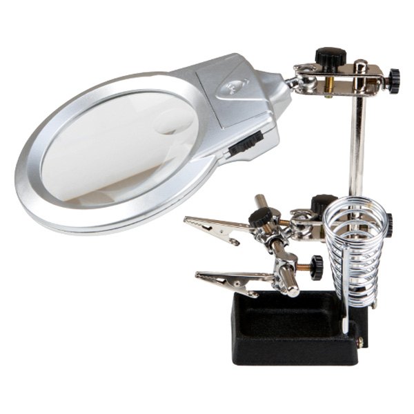 Performance Tool® - LED™ 2.5x/6x Helping Hands Magnifier