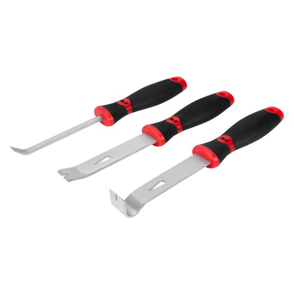Performance Tool® - 3-piece 10" Curved End Screwdriver Handle Pry Bar Set