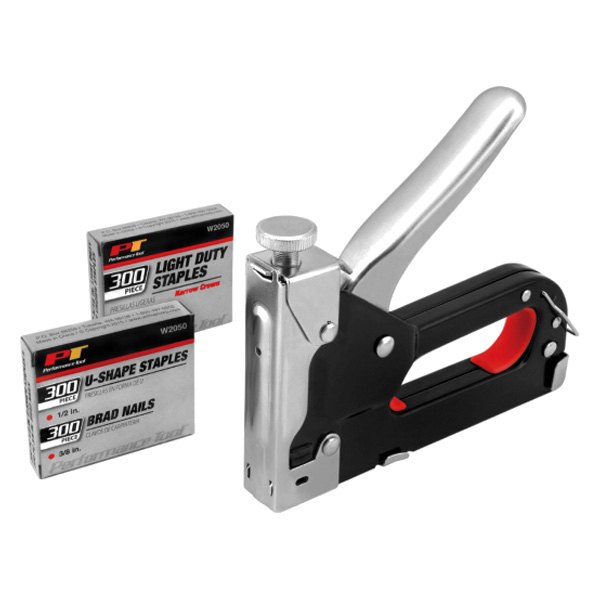 Performance Tool® - 1/4" to 9/16" 3-in-1 Staple and Nail Gun