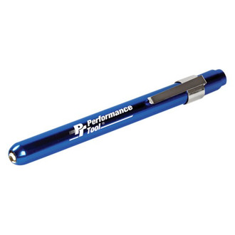 Performance Tool® - Blue Super Bright Bulb LED Penlight