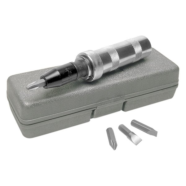 Performance Tool® - 5-piece Metal Handle Slotted/Phillips Impact Screwdriver Kit