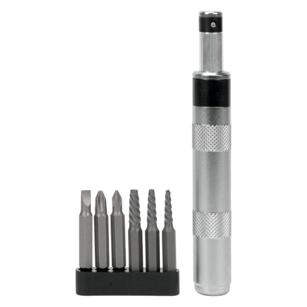Performance Tool® - 7-piece Metal Handle Slotted/Phillips Impact Screwdriver Kit