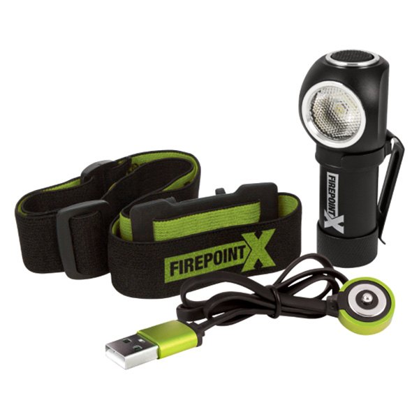 Performance Tool® - 600 lm Rechargeable Black LED Headlamp