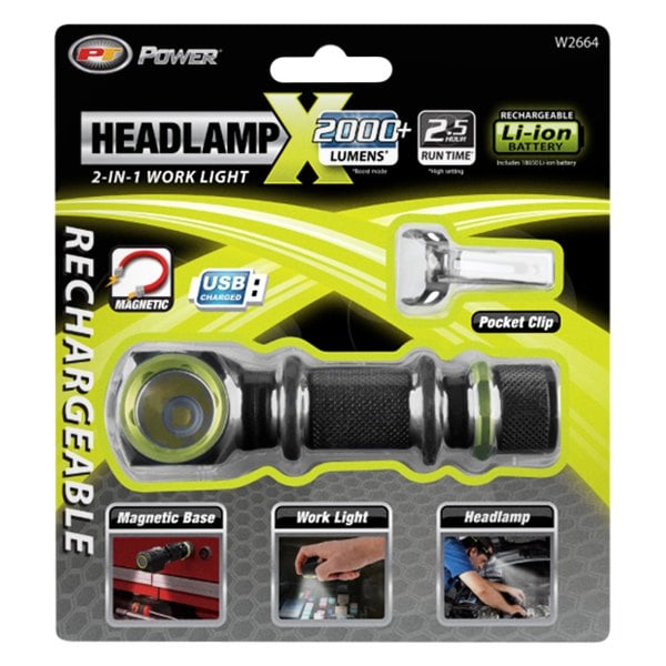 Performance Tool® W2664 - FirePoint X™ 2000 lm Li-Ion XL Black LED