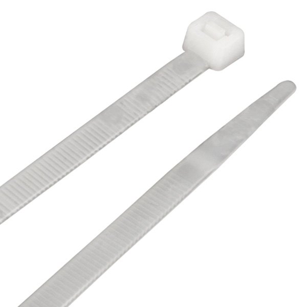 Performance Tool® - 4" x 18 lb Nylon White Cable Ties