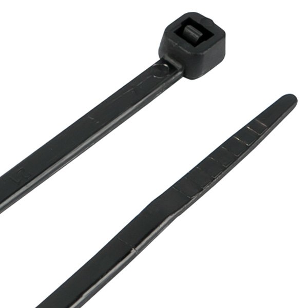 Performance Tool® - 8" x 40 lb Nylon Black Cable Ties