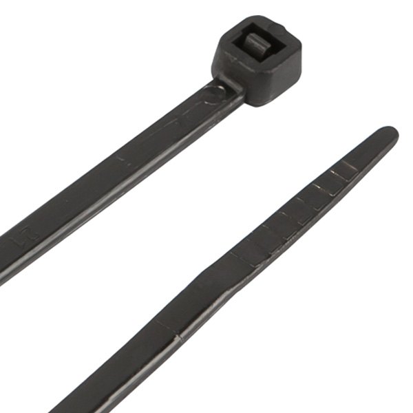 Performance Tool® - 12" x 50 lb Nylon Black Cable Ties