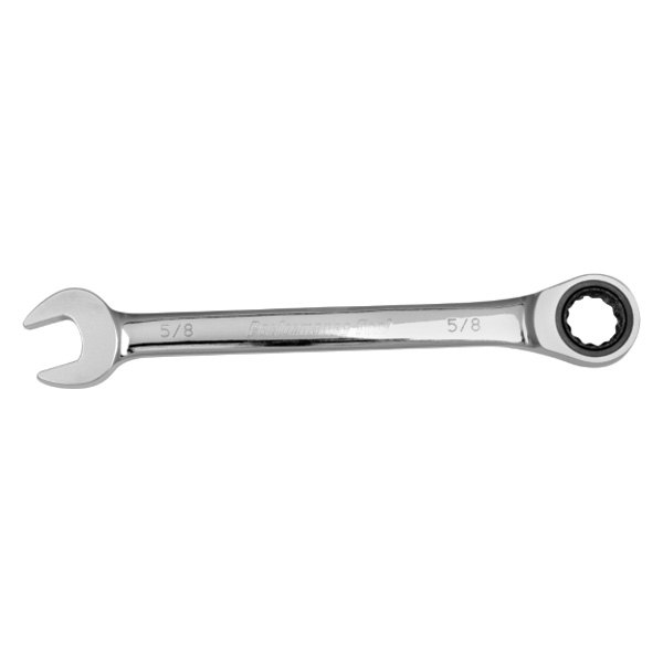 Performance Tool® - 5/8" 12-Point Straight Head 100-Teeth Ratcheting Combination Wrench
